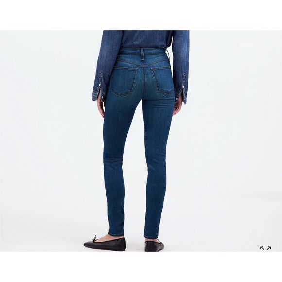 Madewell 10" High-Rise Skinny Jeans Womens 31 NWT $128 - Picture 1 of 9